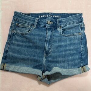 American eagle high waisted stretch mini shorts